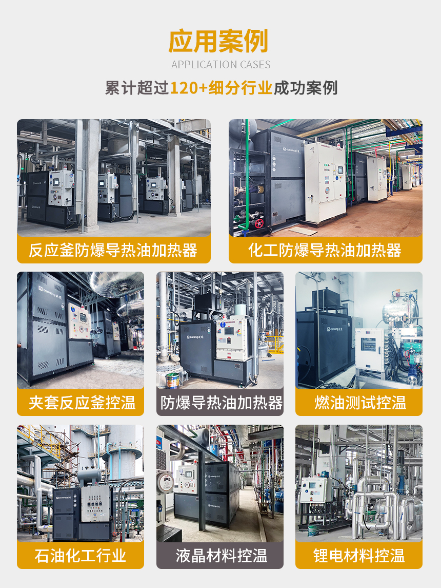 防爆導(dǎo)熱油電加熱器案例